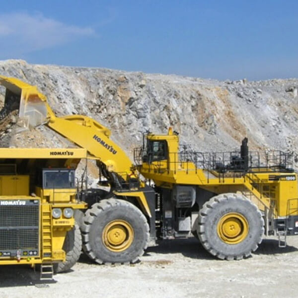 Komatsu WE1850 hybrid wheel loader